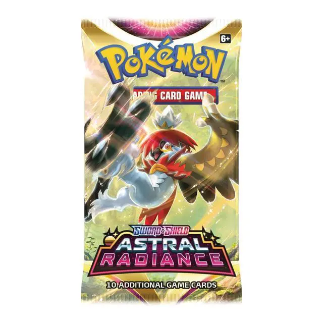 Alt view image 6 of 6 - Pokemon SS10 Sword and Shield Astral Radiance Art Set | 5 Booster Packs (One of Each Artwork)