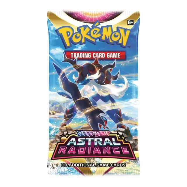 Alt view image 4 of 6 - Pokemon SS10 Sword and Shield Astral Radiance Art Set | 5 Booster Packs (One of Each Artwork)