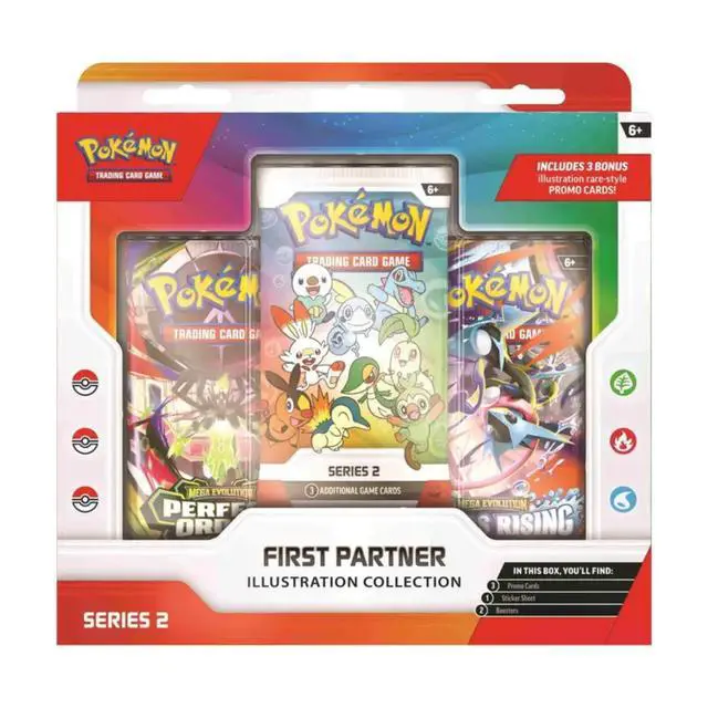 Alt view image 2 of 3 - Pokemon First Partner Illustration Collections - Series 2 (2-Pack)