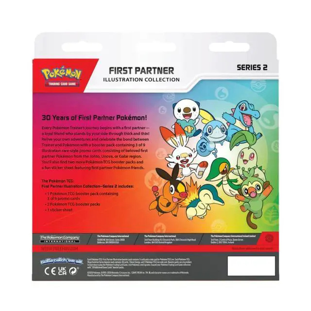 Alt view image 3 of 3 - Pokemon First Partner Illustration Collections - Series 2 (2-Pack)