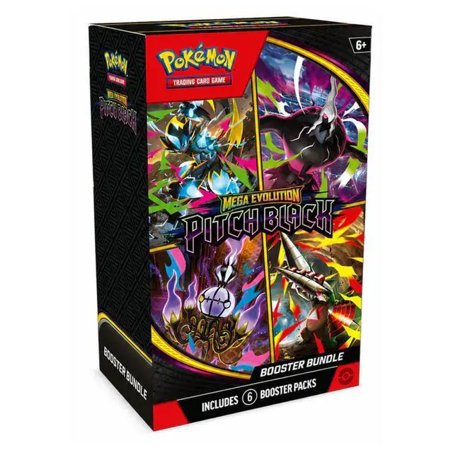 Alt view image 2 of 6 - Pokemon ME5 Mega Evolution Pitch Black Booster Bundles (2-Pack)