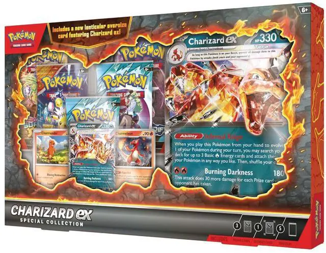 Alt view image 9 of 11 - Pokemon TCG: Scarlet & Violet - Charizard EX Special Collection