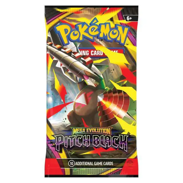 Alt view image 6 of 6 - Pokemon ME5 Mega Evolution Pitch Black Booster Bundles (10-Pack)