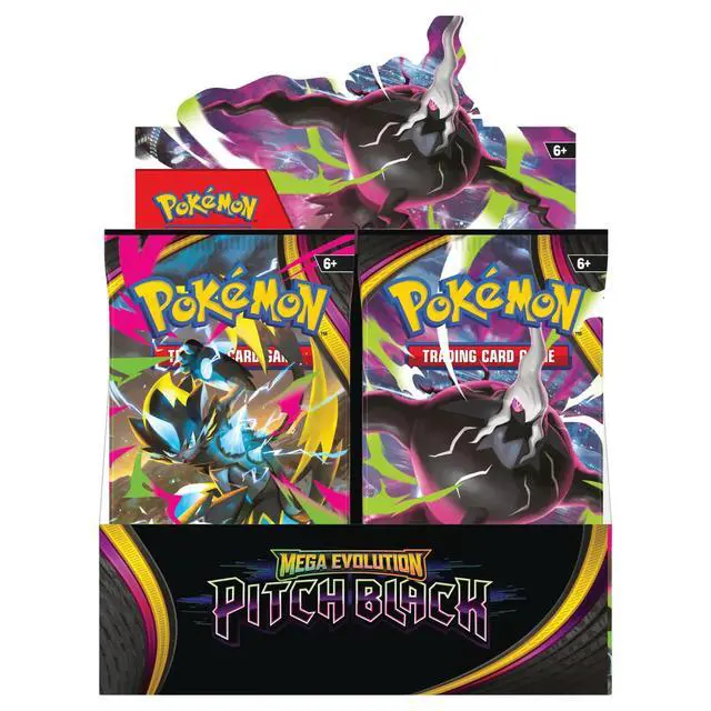 Alt view image 2 of 7 - Pokemon ME5 Mega Evolution Pitch Black Booster Boxes (2-Pack)