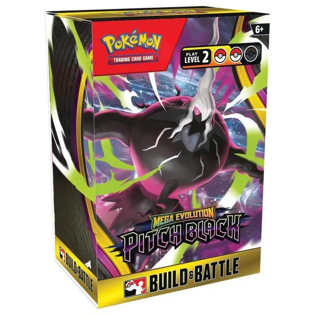 Alt view image 2 of 2 - Pokemon ME5 Mega Evolution Pitch Black Build & Battle Boxes (10-Pack)
