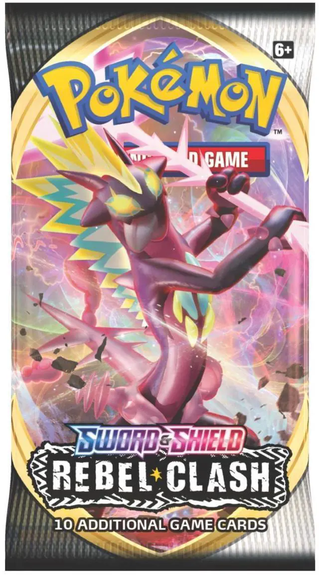 Main image of Pokemon SS2 Sword & Shield Rebel Clash Booster Pack | Gigantamax Toxtricity