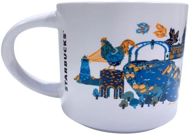 Alt view image 4 of 4 - Starbucks Discovery Series Rhode Island Ceramic Mug, 14 Oz