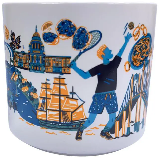 Alt view image 2 of 4 - Starbucks Discovery Series Rhode Island Ceramic Mug, 14 Oz