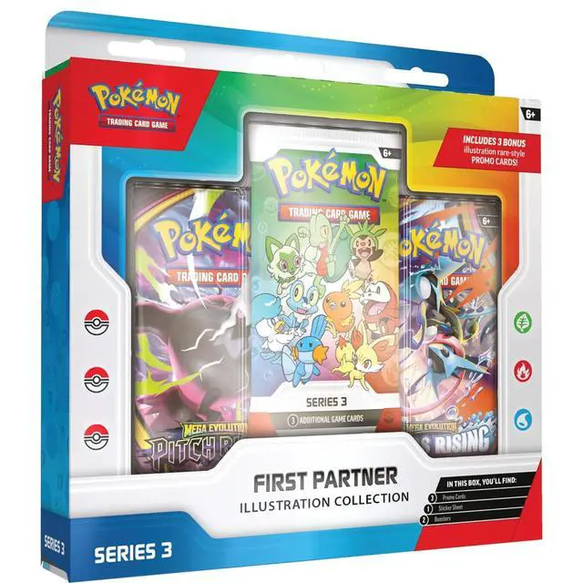 Alt view image 2 of 5 - Pokemon First Partner Illustration Collection (Series 3)