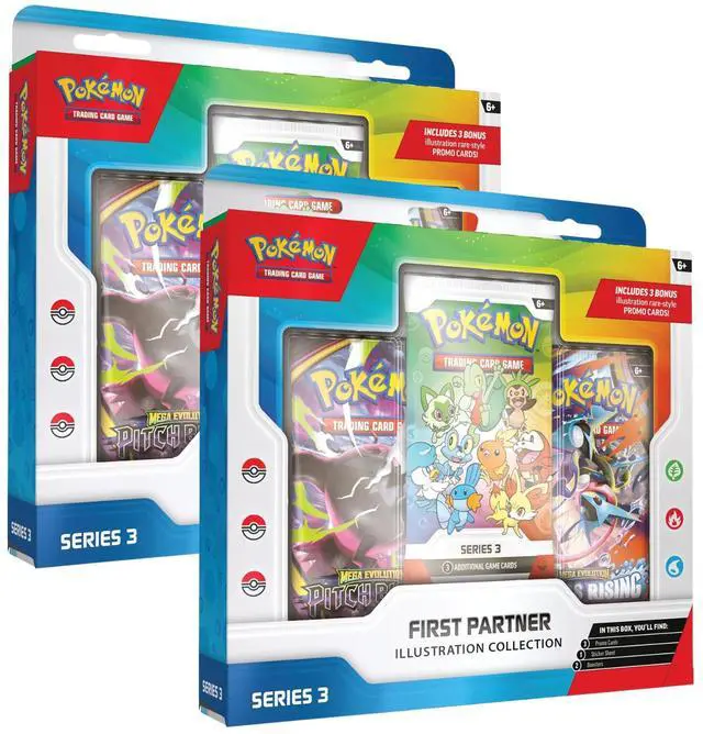Main image of Pokemon First Partner Illustration Collection (Series 3)