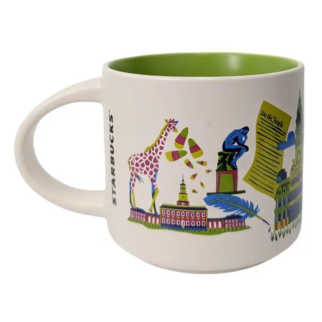 Alt view image 3 of 6 - Starbucks Discovery Series Philadelphia Ceramic Mug, 14 Oz