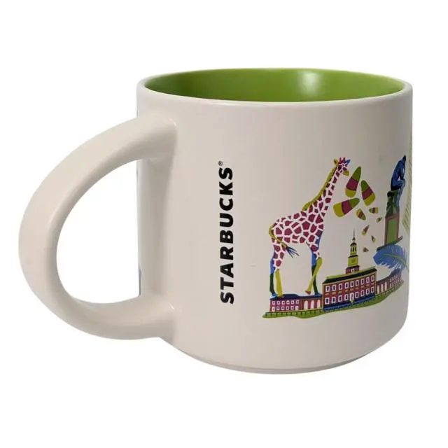 Alt view image 4 of 6 - Starbucks Discovery Series Philadelphia Ceramic Mug, 14 Oz