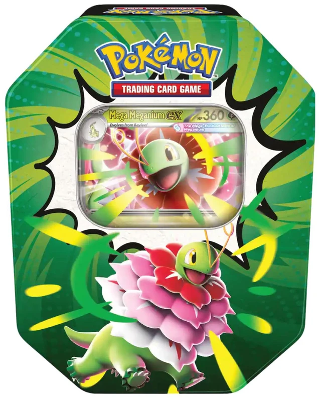 Main image of Pokemon ME2.5 Mega Evolution Ascended Heroes Tin | Mega Meganium ex