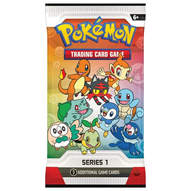 Alt view image 2 of 4 - Pokemon First Partner Art Set | 3 Booster Packs (One of Each Series)