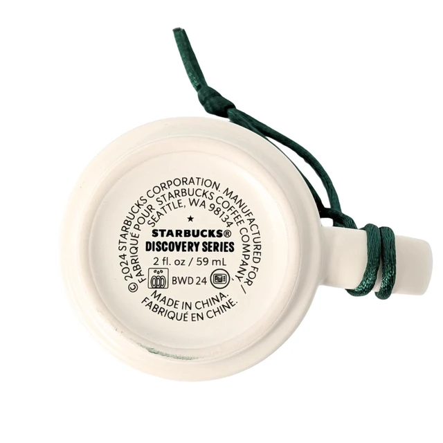 Alt view image 6 of 6 - Starbucks Discovery Series Delaware Ceramic Demitasse Ornament Mug, 2 Oz