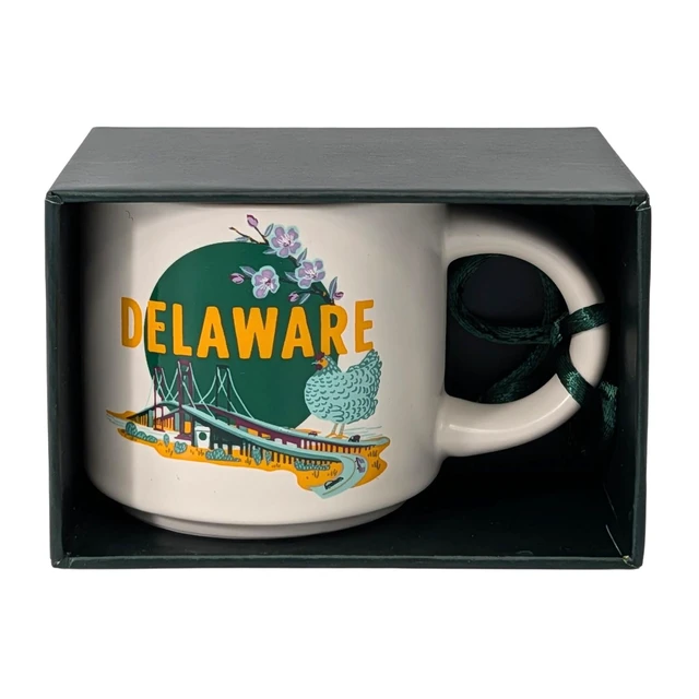 Alt view image 5 of 6 - Starbucks Discovery Series Delaware Ceramic Demitasse Ornament Mug, 2 Oz