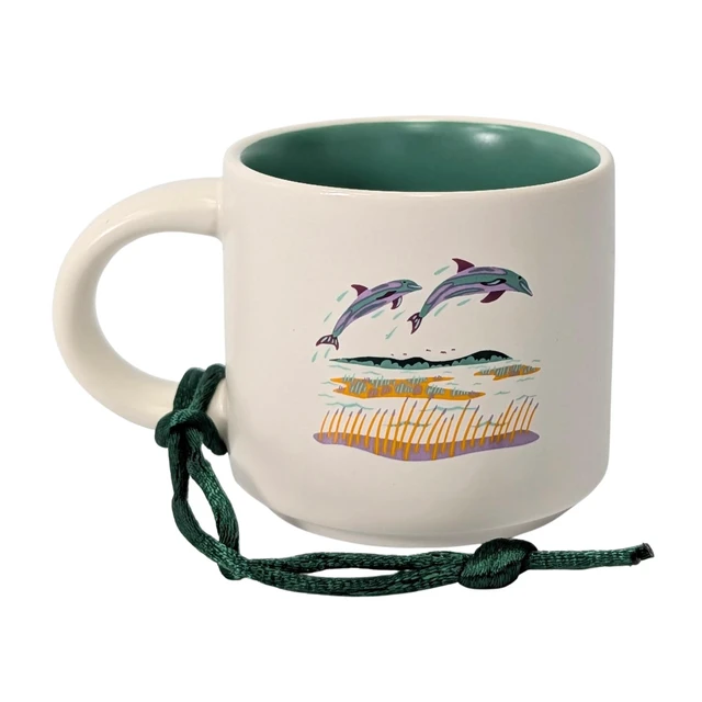 Alt view image 2 of 6 - Starbucks Discovery Series Delaware Ceramic Demitasse Ornament Mug, 2 Oz