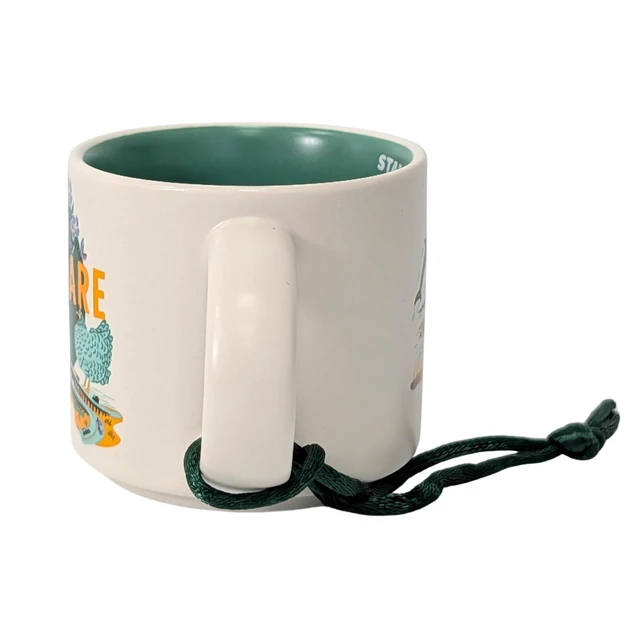 Alt view image 3 of 6 - Starbucks Discovery Series Delaware Ceramic Demitasse Ornament Mug, 2 Oz