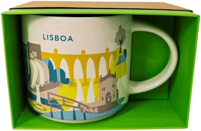 Alt view image 5 of 5 - Starbucks You Are Here Series Lisboa Ceramic Mug, 14 Oz