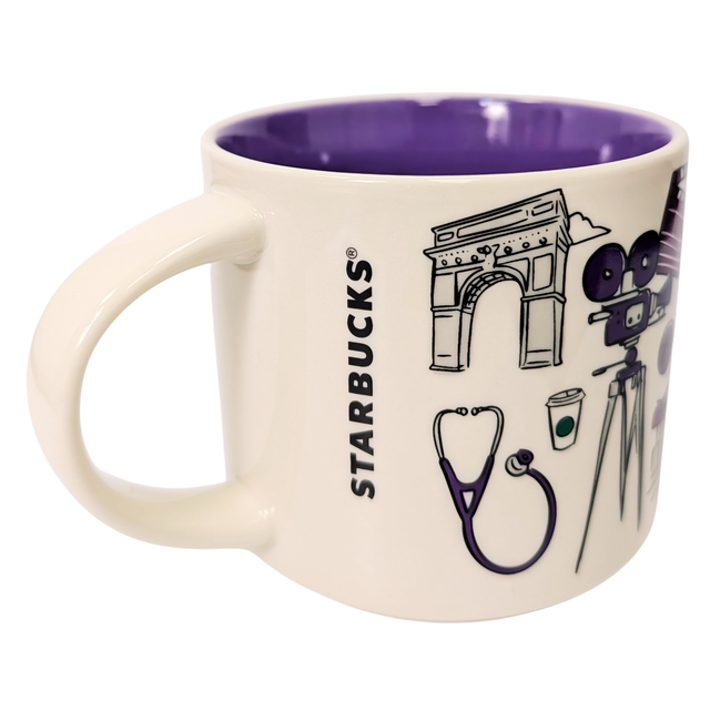 Alt view image 4 of 6 - Starbucks Been There Series Campus Collection New York University Ceramic Mug, 14 Oz