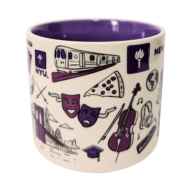 Alt view image 2 of 6 - Starbucks Been There Series Campus Collection New York University Ceramic Mug, 14 Oz