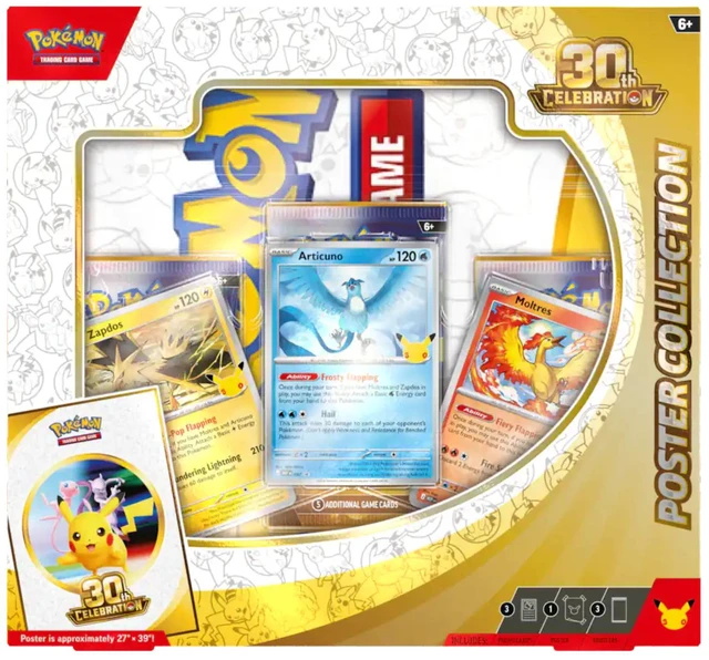 Alt view image 2 of 6 - Pokemon 30th Celebration Poster Collection