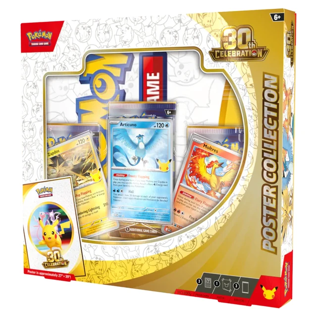 Alt view image 4 of 6 - Pokemon 30th Celebration Poster Collection