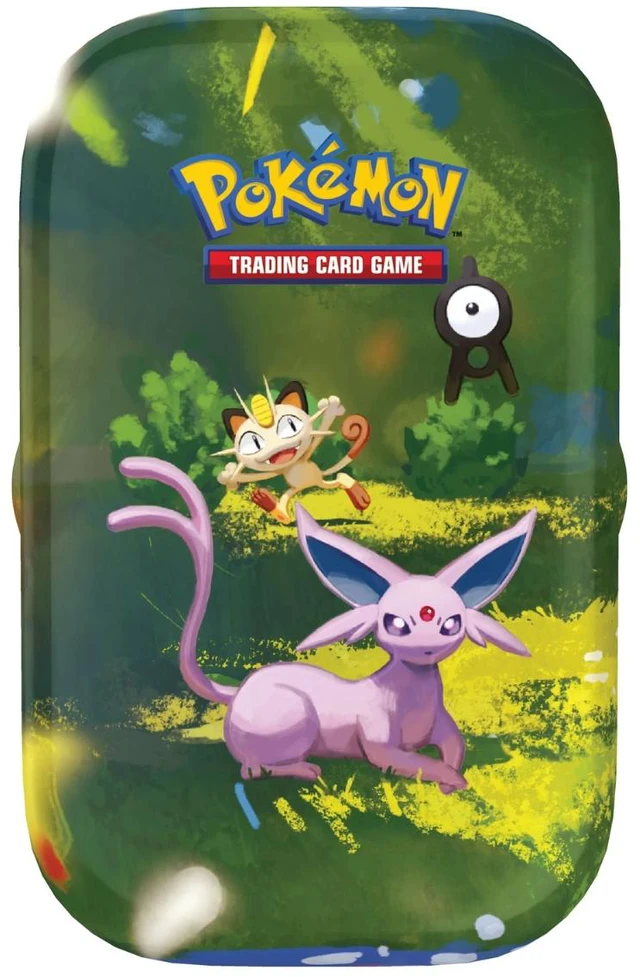 Main image of Pokemon 30th Celebration Mini Tin | Espeon and Meowth