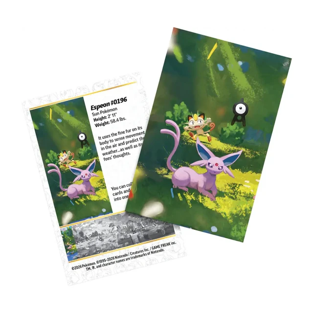 Alt view image 2 of 3 - Pokemon 30th Celebration Mini Tin | Espeon and Meowth