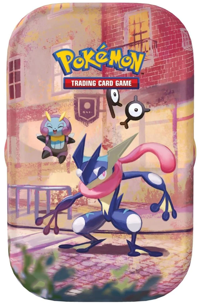 Main image of Pokemon 30th Celebration Mini Tin | Greninja and Illumise