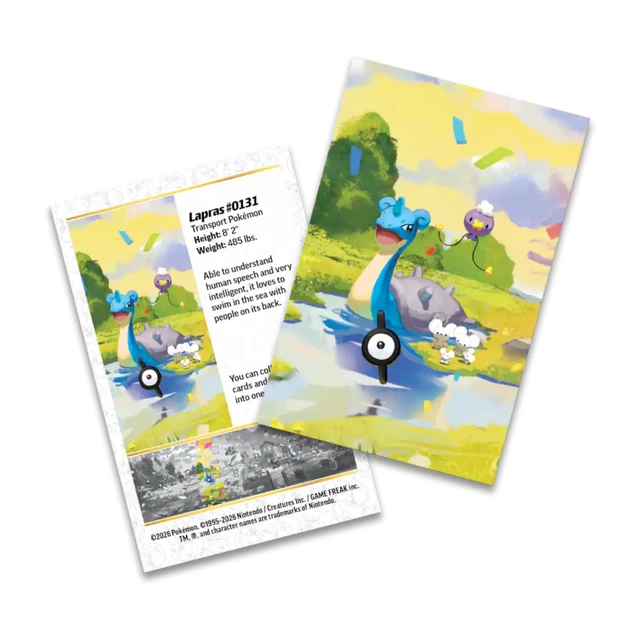 Alt view image 2 of 3 - Pokemon 30th Celebration Mini Tin | Lapras and Drifloon
