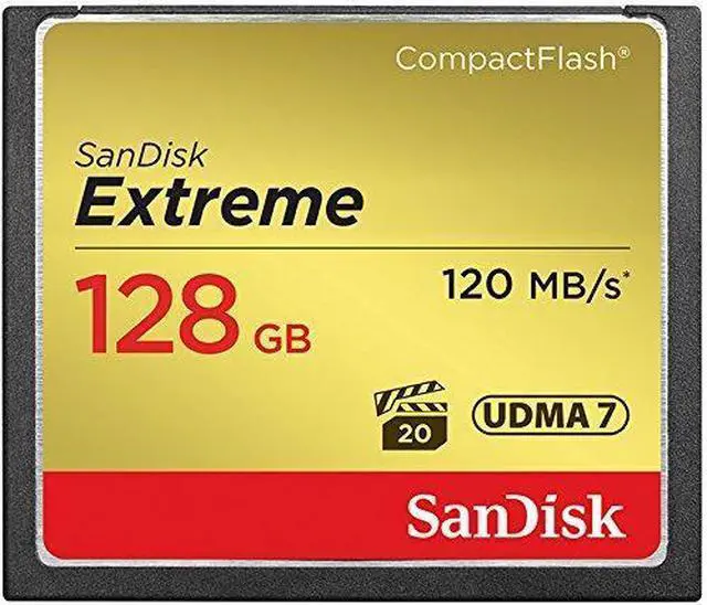 Alt view image 7 of 20 - SanDisk 128GB Compact Flash (CF) Flash Card Model SDCFXSB-128G-G46