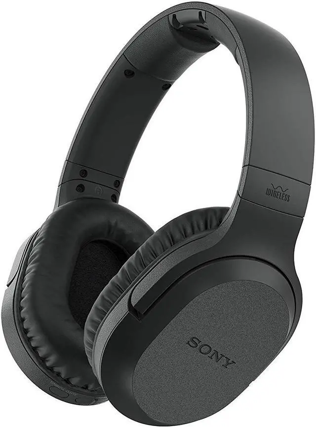 Alt view image 13 of 20 - Sony WH-RF400 Wireless Over-Ear Home Theater Headphones (Black)