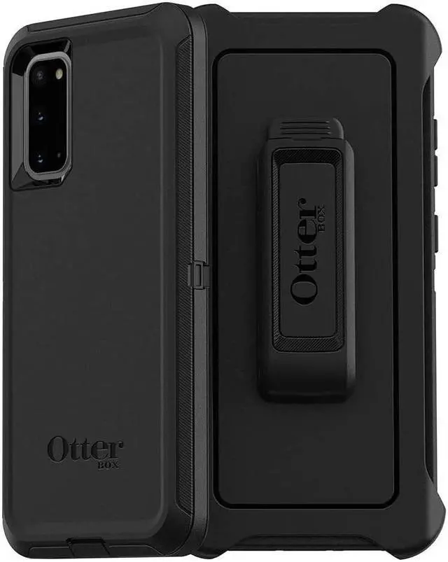Alt view image 2 of 5 - OtterBox Defender Series Case for Samsung Galaxy S20 / S20 5G - Black