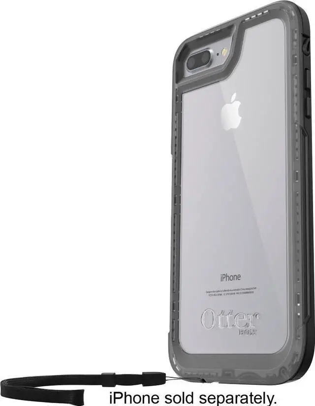 Main image of OtterBox PURSUIT SERIES Case for Apple iPhone 8 / Apple iPhone 7 - Black/Clear