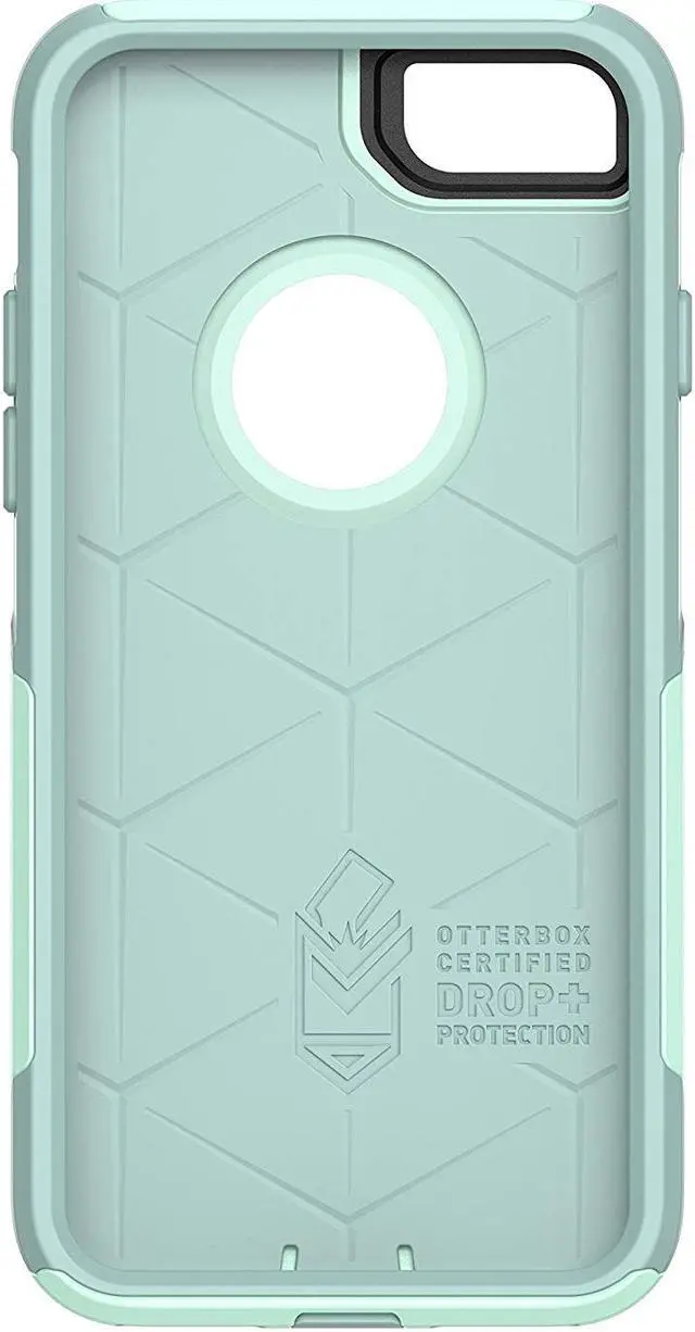 Alt view image 15 of 16 - OtterBox 77-56653 Commuter Series Case for iPhone SE (2nd gen) and iPhone 8/7 - Ocean Way (Aqua Sail/Aquifer)