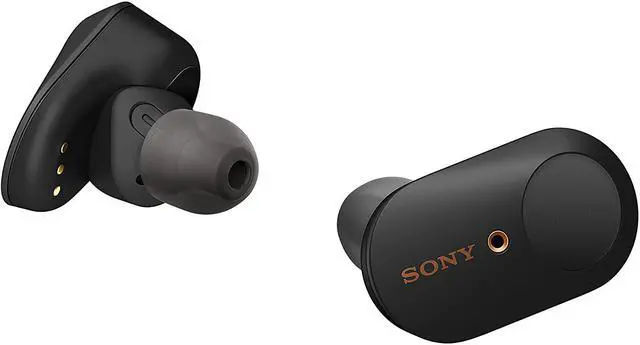 Alt view image 15 of 18 - Sony WF1000XM3 Noise Canceling True Wireless Earbuds - Black
