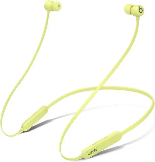Alt view image 13 of 16 - Flex Wireless Earbuds Magnetic Earphones Built-in Microphone - Yuzu Yellow MYMD2LL/A