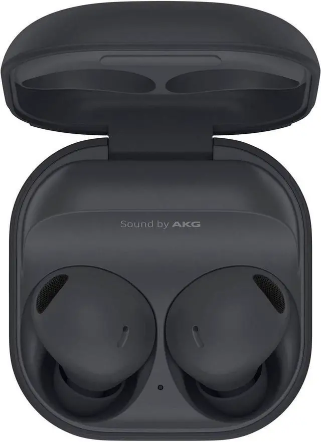 Alt view image 10 of 11 - Samsung Galaxy Buds2 Pro True Wireless Earbud Headphones - Graphite Gray