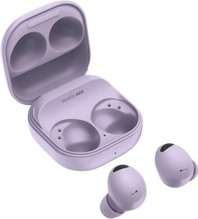 Alt view image 15 of 18 - Samsung Galaxy Buds2 Pro Noise-Canceling True Wireless In-Ear Headphones (Bora Purple) SM-R510NLVAXAR