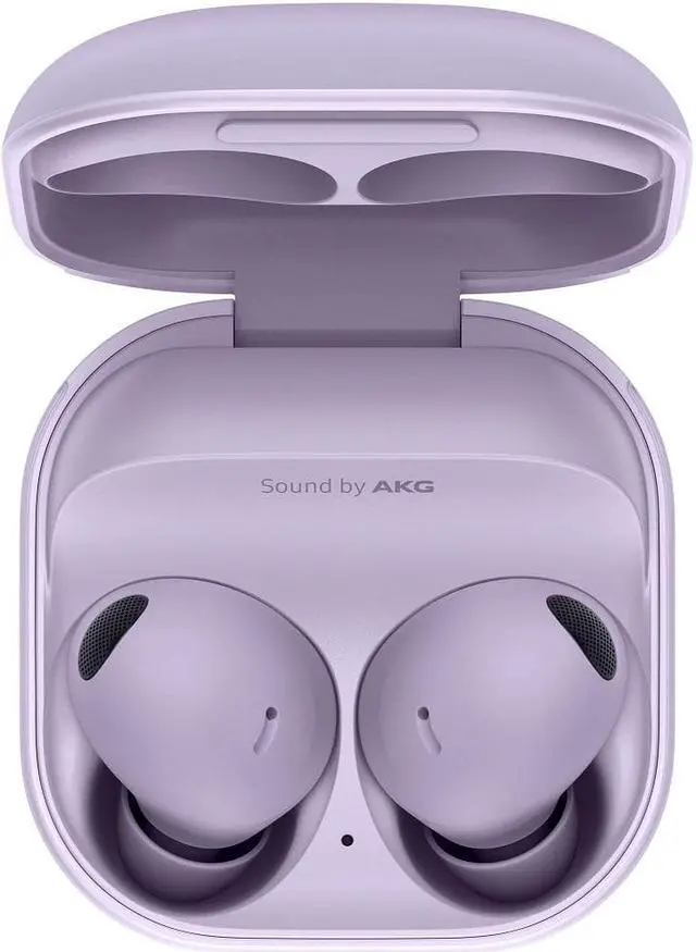 Alt view image 16 of 18 - Samsung Galaxy Buds2 Pro Noise-Canceling True Wireless In-Ear Headphones (Bora Purple) SM-R510NLVAXAR