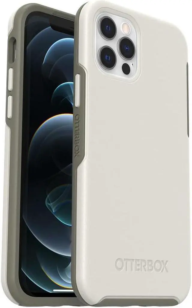 Main image of OtterBox SYMMETRY SERIES+ Case with MagSafe for iPhone 12 / 12 Pro - White