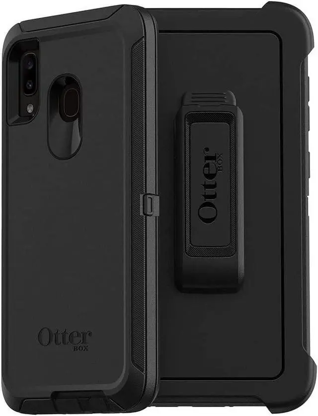 Alt view image 2 of 3 - OtterBox Defender Series SCREENLESS Edition Case for Samsung Galaxy A20 - Black