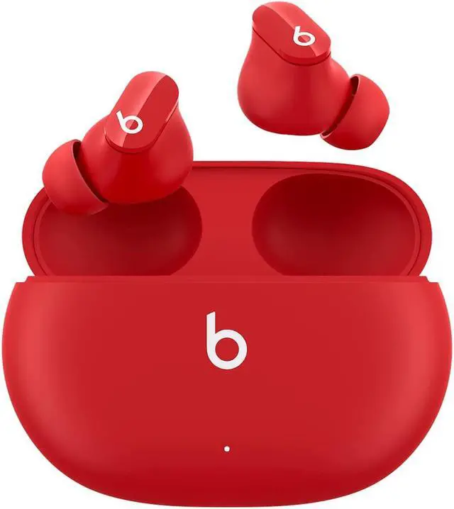 Alt view image 11 of 14 - Beats Studio Buds True Wireless Noise Cancelling Earphones (MJ503LL/A) – Beats Red