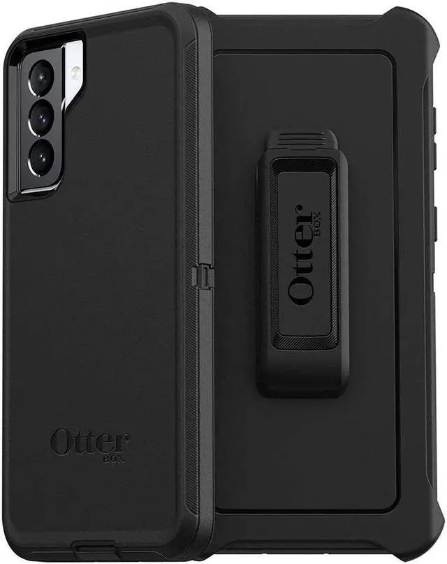 Alt view image 2 of 4 - OtterBox Defender Series Case & Holster for Samsung Galaxy (S21+) 5G - Black