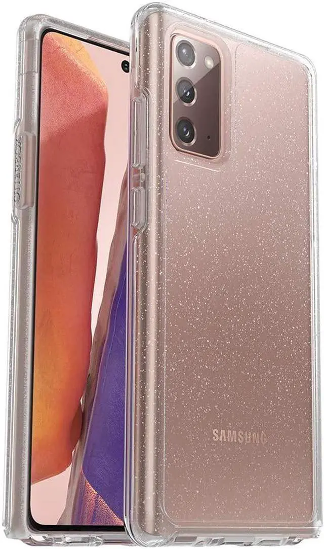 Alt view image 2 of 3 - OTTERBOX SYMMETRY CLEAR SERIES Case for Galaxy Note20 5G - STARDUST (SILVER FLAKE/CLEAR)