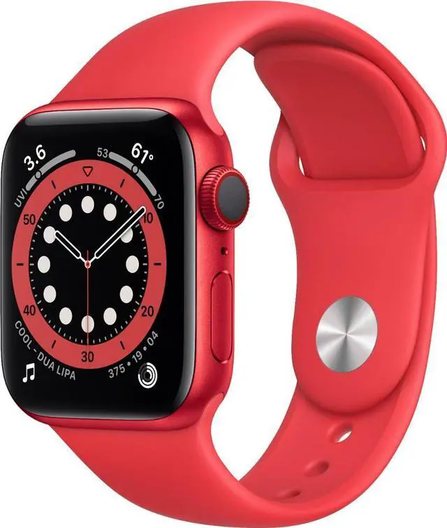Main image of 2020 Apple Watch Series 6 40mm Cellular Red Stainless Steel