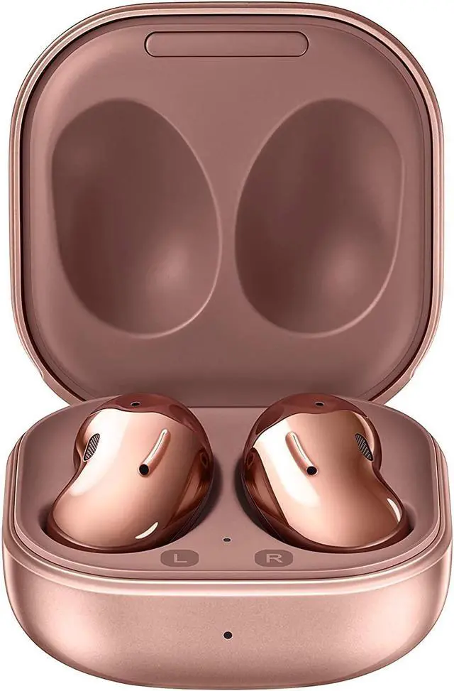 Alt view image 13 of 20 - samsung galaxy buds live, true wireless earbuds w/active noise cancelling (wireless charging case included), mystic bronze (us