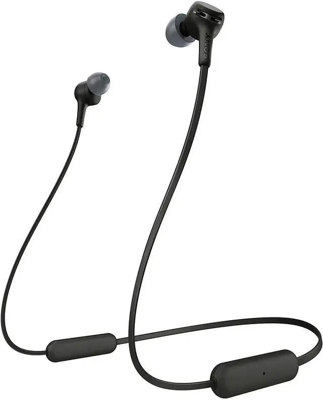 Alt view image 9 of 10 - Sony WI-XB400/B Extra Bass In-Ear Wireless Headphone - Neckband - Dynamic - Neodymium - Stereo - Bluetooth 5.0 - Black