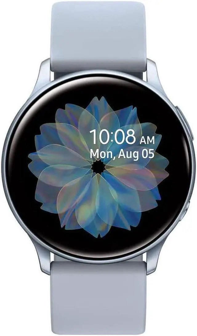 Alt view image 9 of 14 - Samsung Galaxy Watch Active2 (44mm), Cloud Silver (Bluetooth) - Wrist - Accelerometer, Barometer, Gyro Sensor, Heart Rate Monitor, Ambient Light Sensor - Heart Rate, Steps Taken, Calories Burned, ...